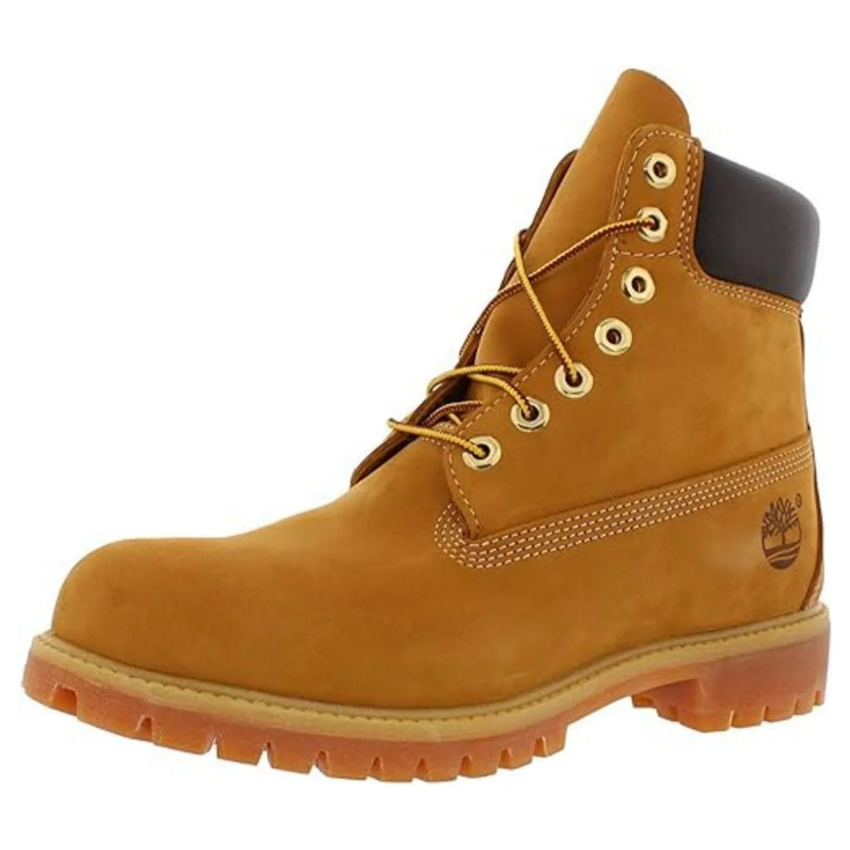 , 6-Inch Timberland Nubuck Wheat Liquidproof Premium Boot Men's