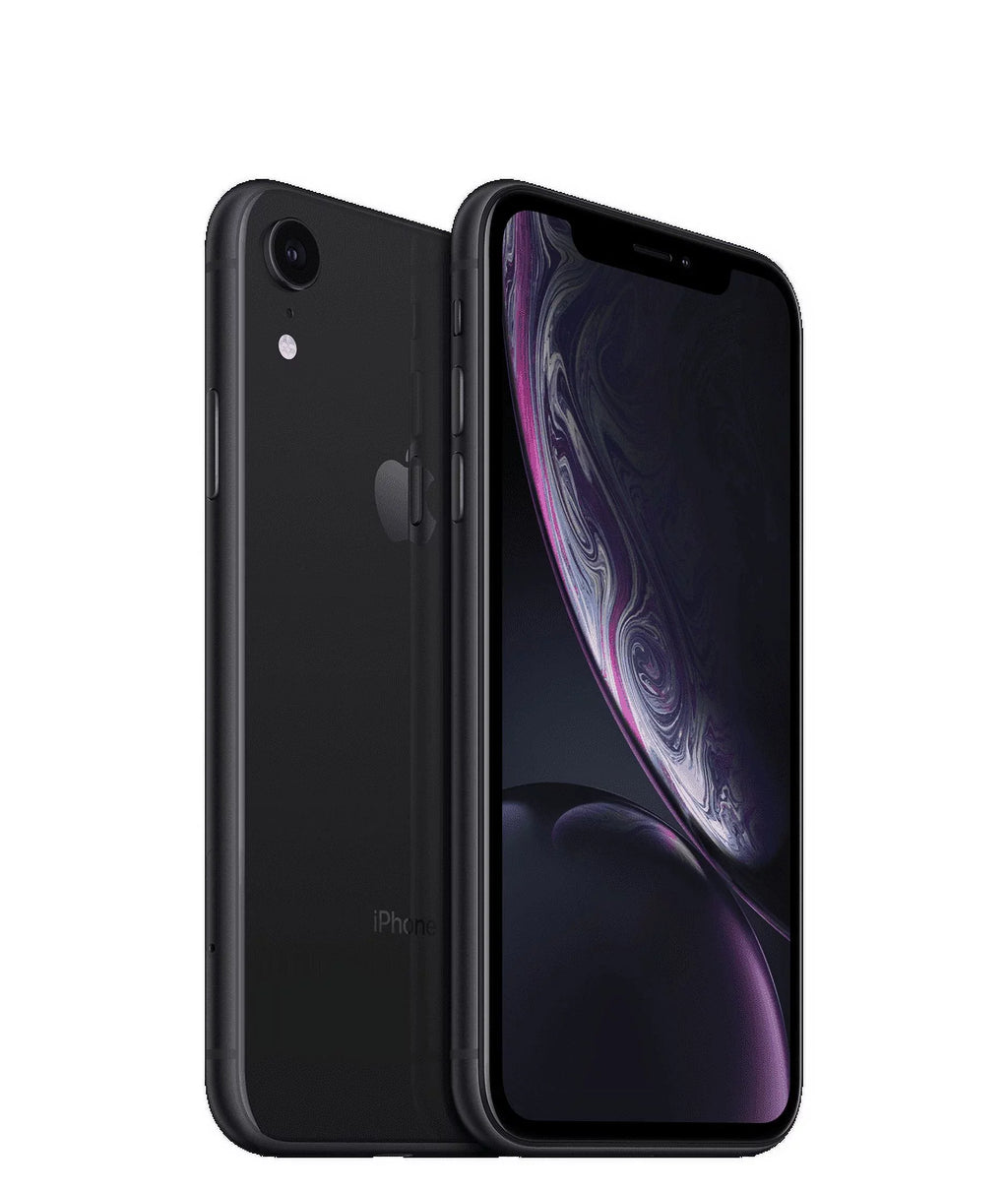 (AT&T (Refurbished) XR Black 64GB Restored Apple iPhone Locked)