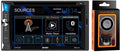 Front Multimedia Input Holder Input, with Camera 6.2" Absolute Bluetooth, Jensen Phone USB Bundle Back-up Receiver LCD CDR6221 Touchscreen with Car Magnet