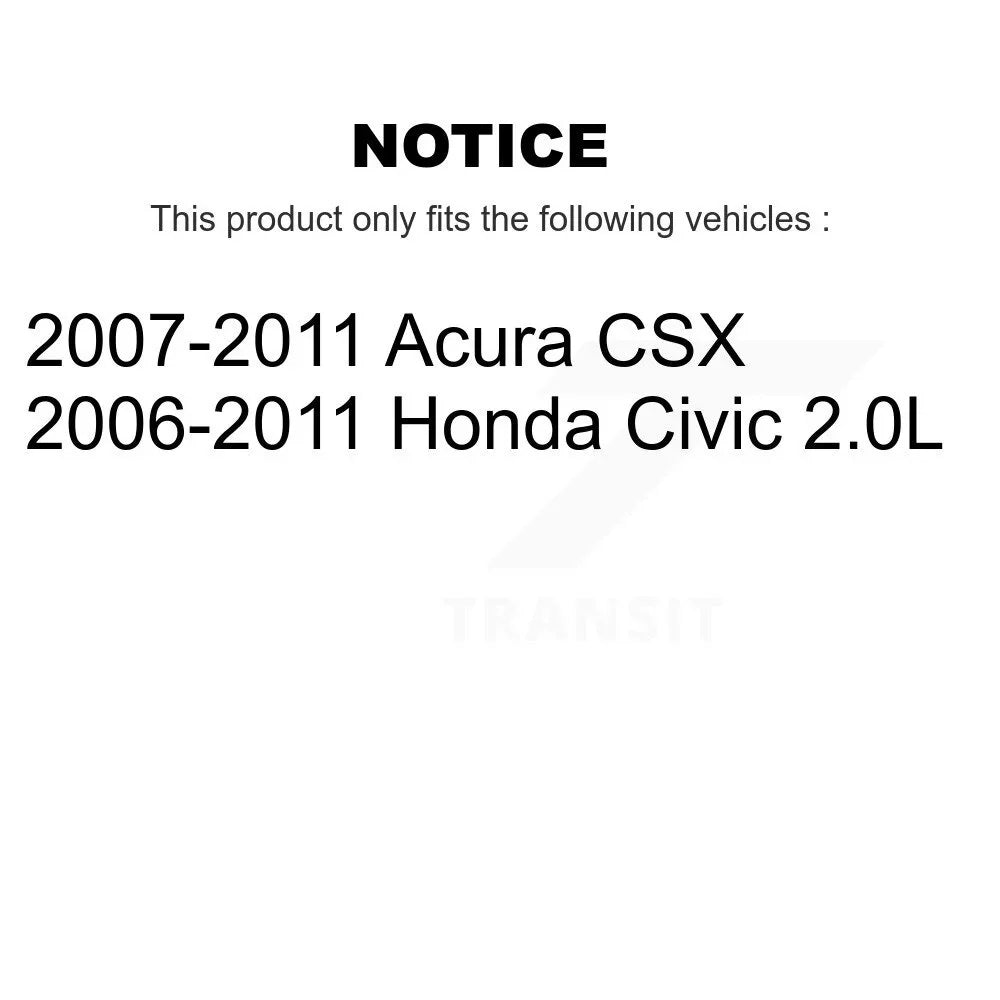 KFL-101174 Air Filters And For Kit CSX Honda Civic Acura Cabin