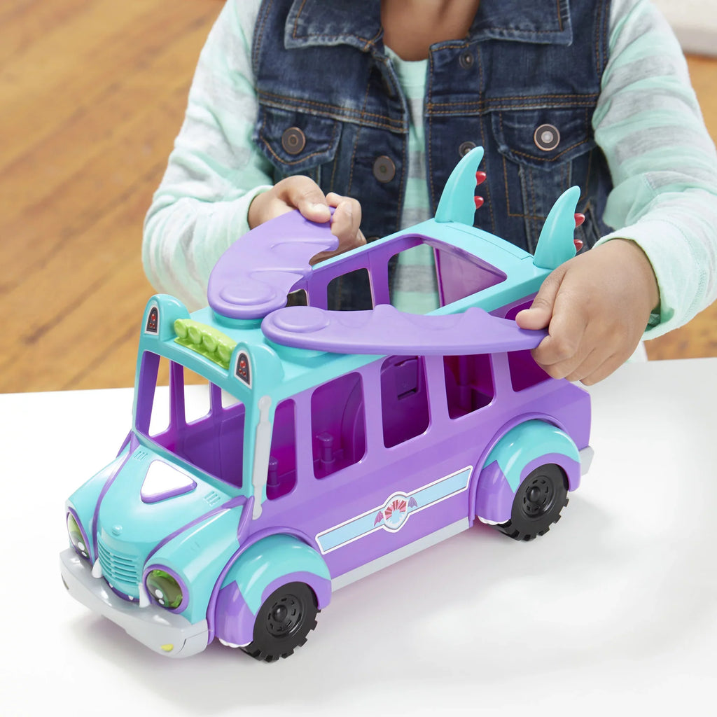 Toy and Netflix Up Monsters Lights, Sounds, Bus Super with Ages Monster and 3 GrrBus Music