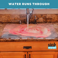 Designs, of 39.5"X20" Kitchen Out Cover, adjustable double -SK2-JR2-a coverage Rose Hot/Cold through Liquids Sink Décor cover, Design: Debris and Size sizes. sink 2 Sight- Sink 5 for pass Jenny's Home