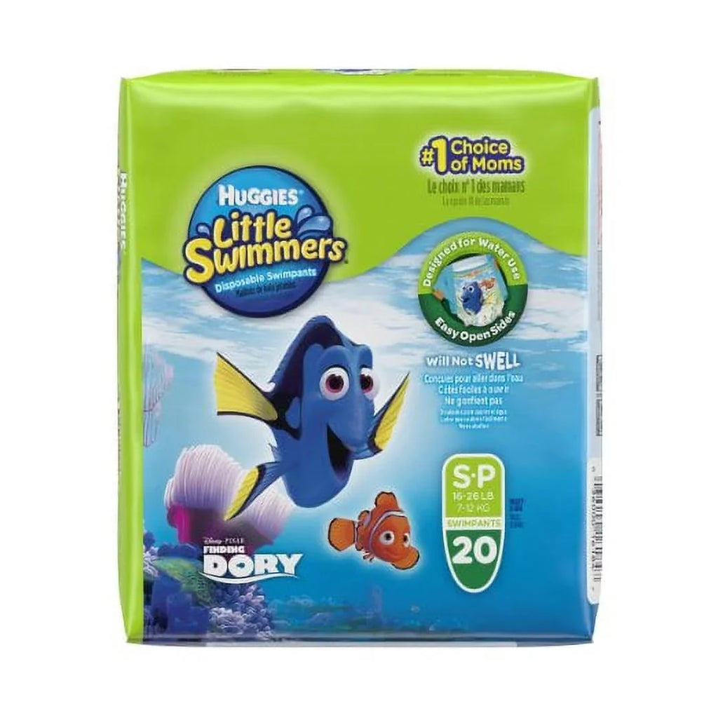 Disposable Vary), Small, Count Swimmers (Character Swimpants 20 Huggies May Little
