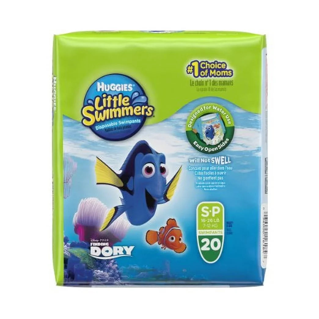 Disposable Vary), Small, Count Swimmers (Character Swimpants 20 Huggies May Little