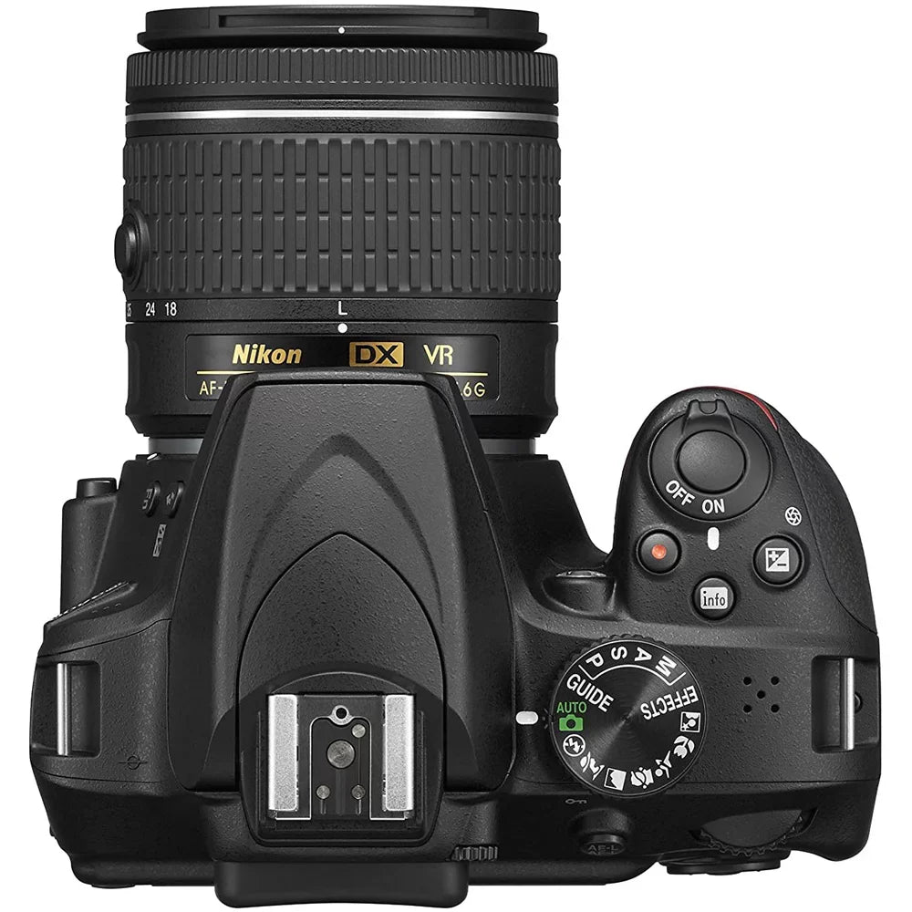 (Refurbished) Camera Nikon Restored Kit MP D3400 Lens with 24.2 18-55mm 1571B (Black) DSLR VR