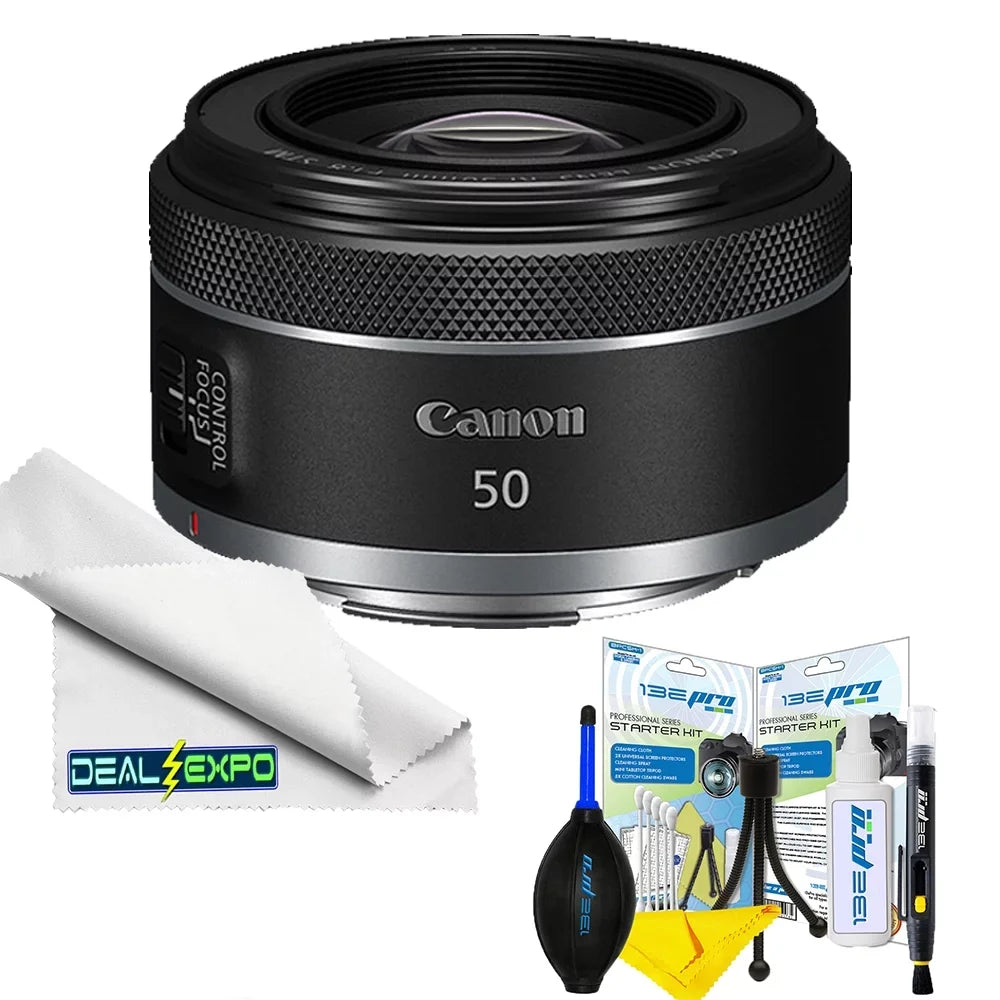 Deal-expo 50mm Cleaning R, for Full RF Mirrorless R6] f/1.8 Canon + RP, STM RF [EOS EOS Frame Cameras EOS Mount Canon EOS Lens Kit R5,