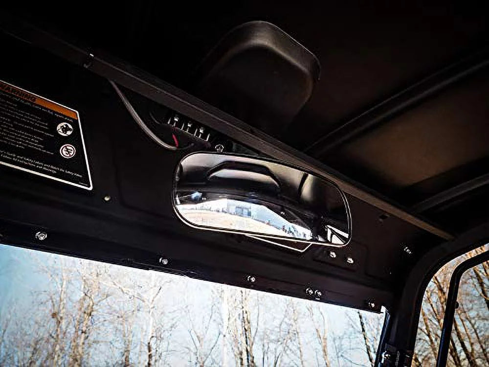 (see Mirror x 4"|Perfect Am View MAX 8 Mirror SuperATV for Rear 10 Work Play|MIR-CA-DEF-001-02 5 / HD / / View fitment)|Fully Rear UTV Can|Am or HD HD for Defender Measures Adjustable|Can 10.25"