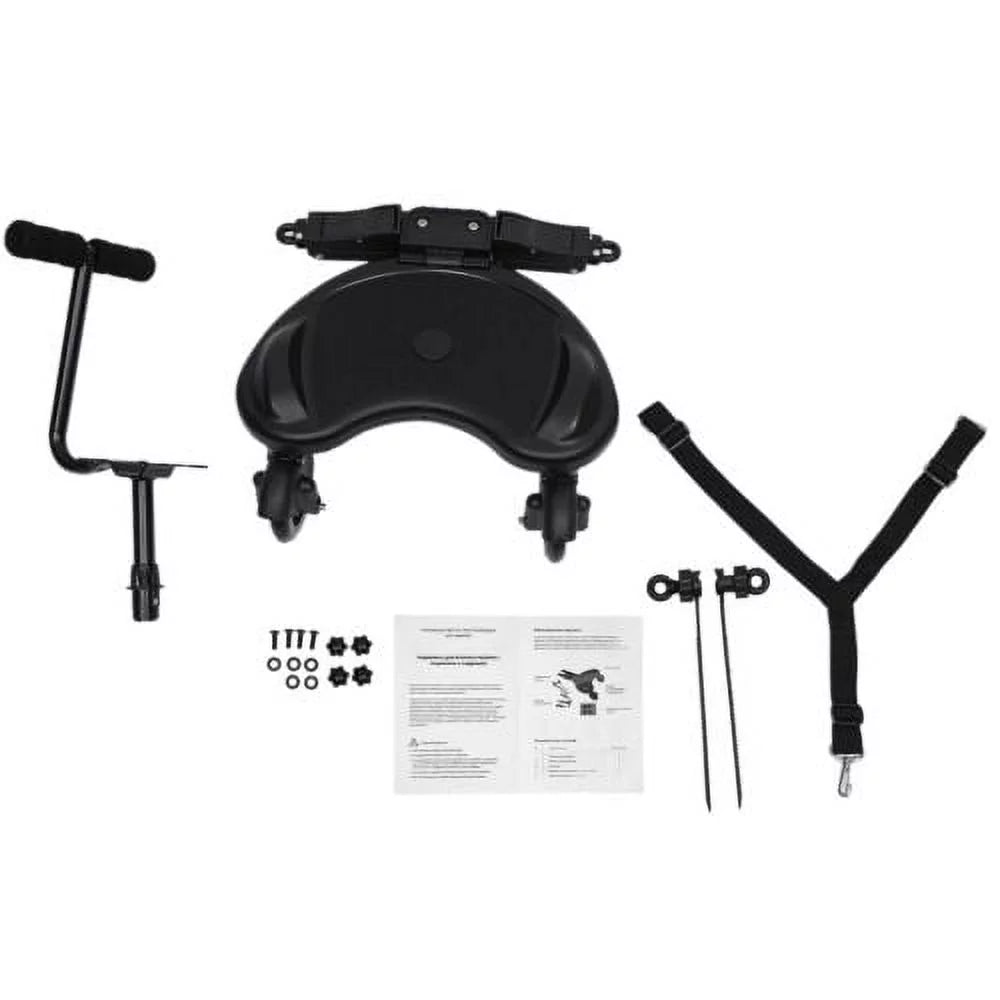 Child Buggy Board Attachment Rider Seat+Standing Platform Stroller Saddle w/