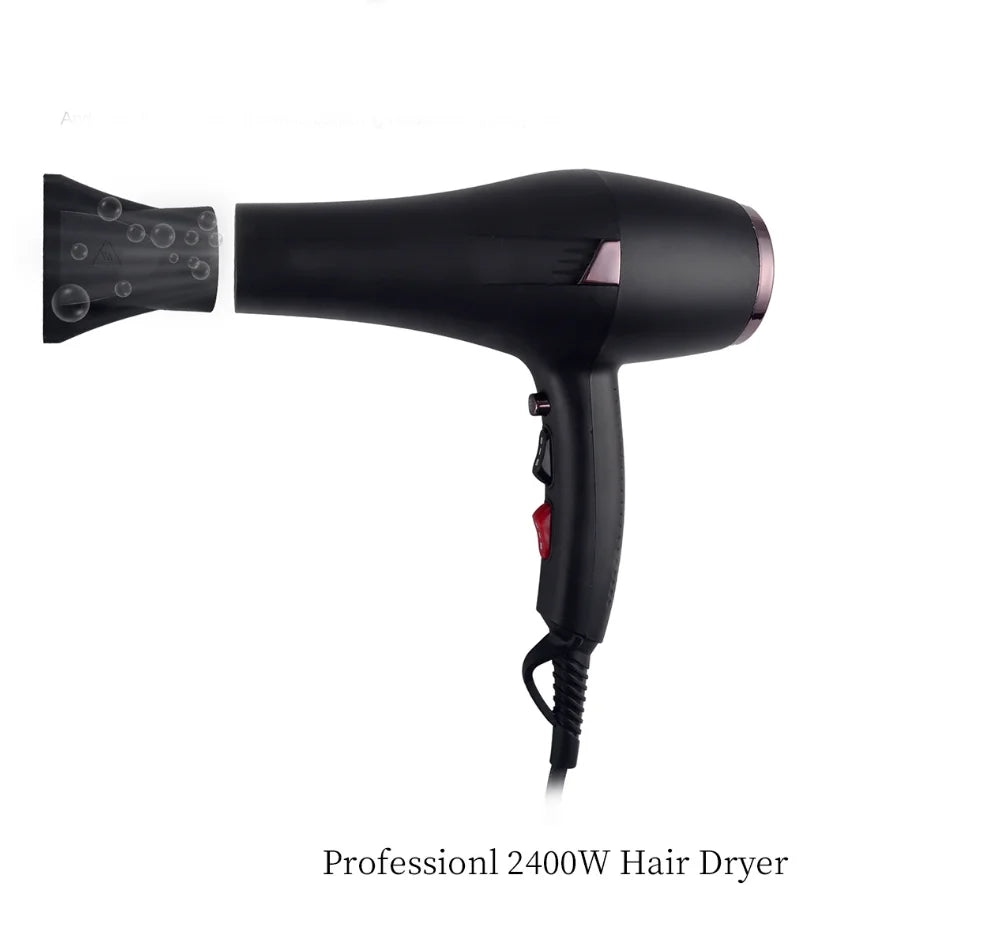 for CONFU Hair Nozzle Shinier for 2 Women, Dryer, Heat air and and Function Button, Dryer, Shot Concentrator Ionic hot 3 Hair cold Dryers Cool Settings, Results, Speed 2400W