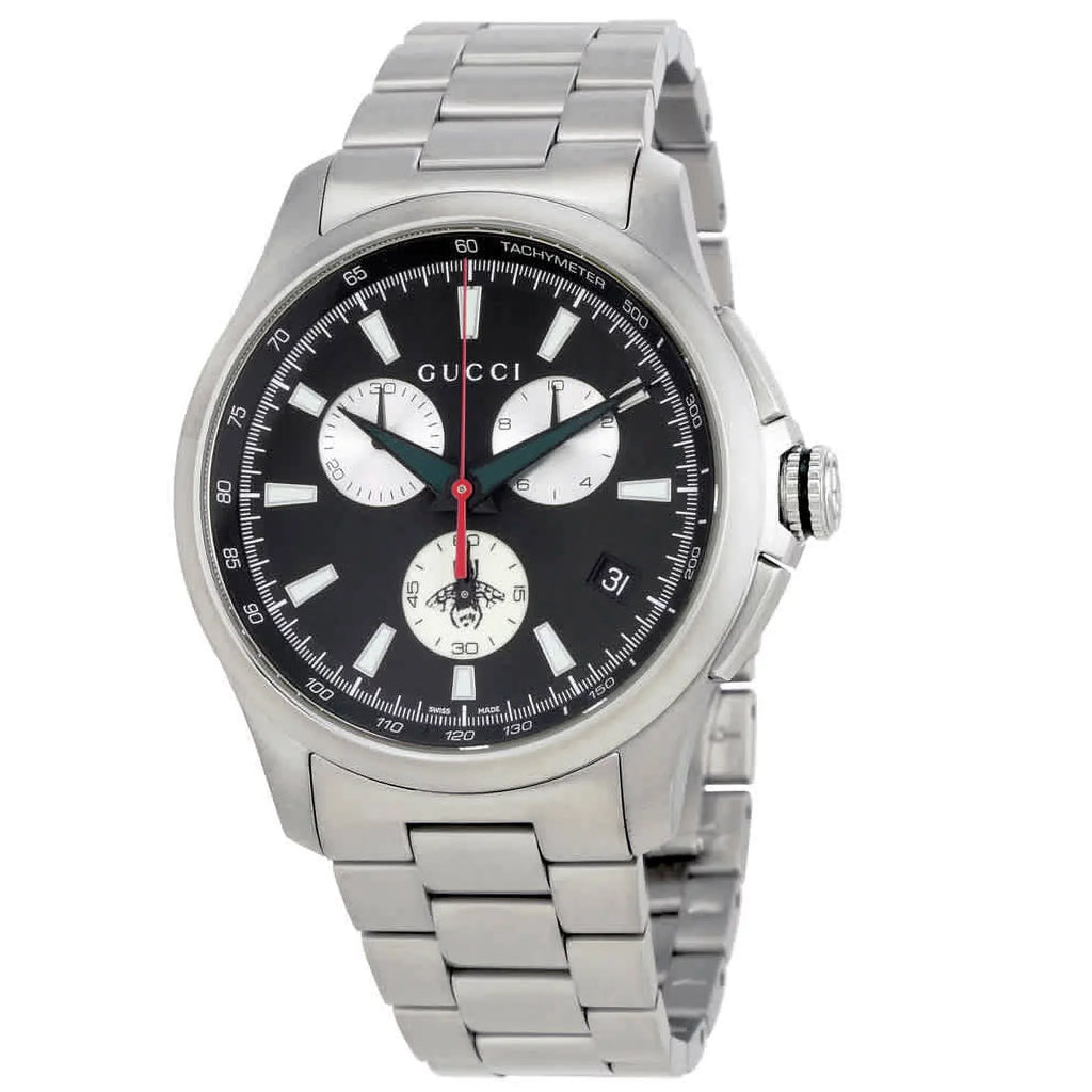 Watch,  Gucci Men's YA126267 G-Timeless Stainless Steel