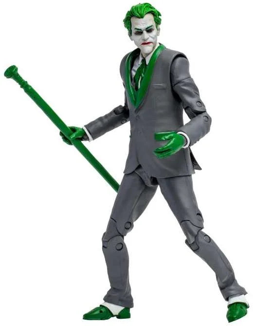 White Joker: The Figure Jokers) The Collection Three Batman (Black & Criminal Edition, Label Action McFarlane Gold Accent DC