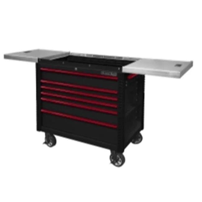 Cart Red 41 in. Slide Drawer Top - 6 Tool
