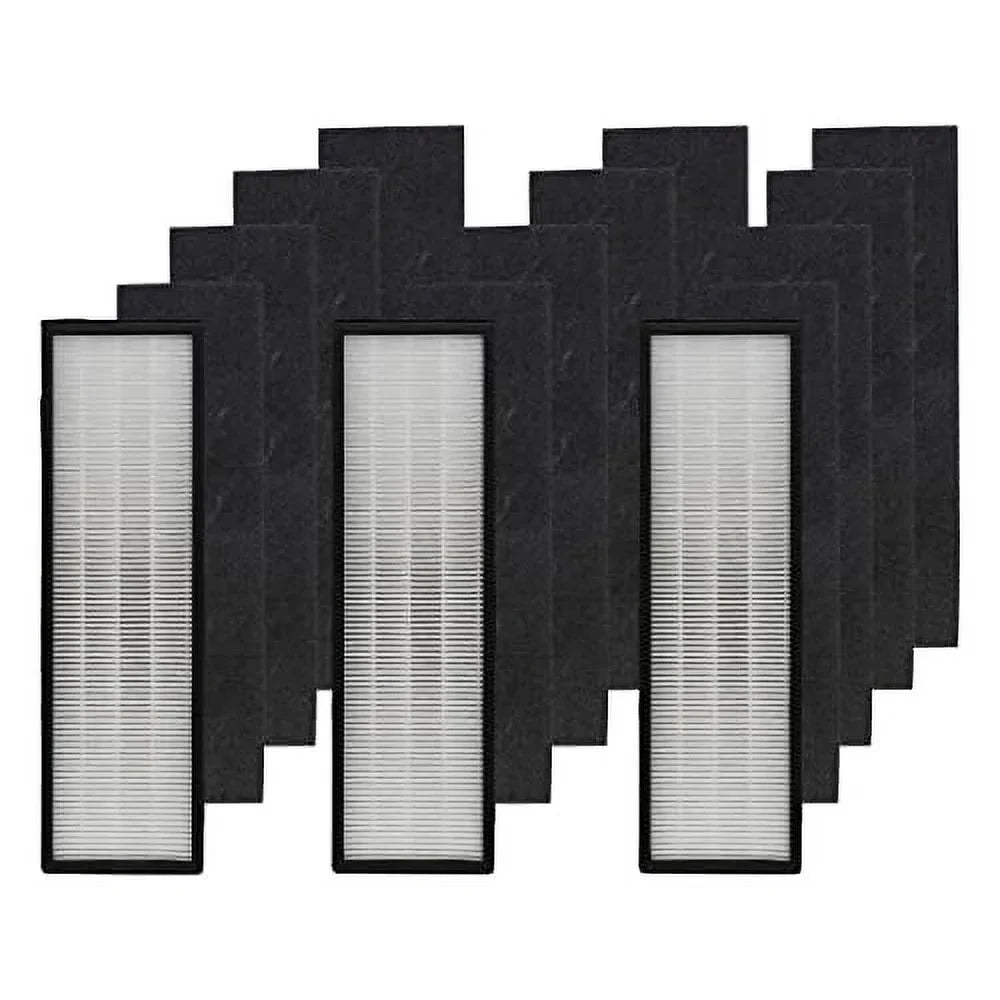 12 Filter HEPA Pre-Filters – Compatible Filter Air Pack Set, HEPA Replacement Filter-Monster B 3 GermGuardian Carbon with with Carbon - and Filter FLT4825 4 Size Purifier