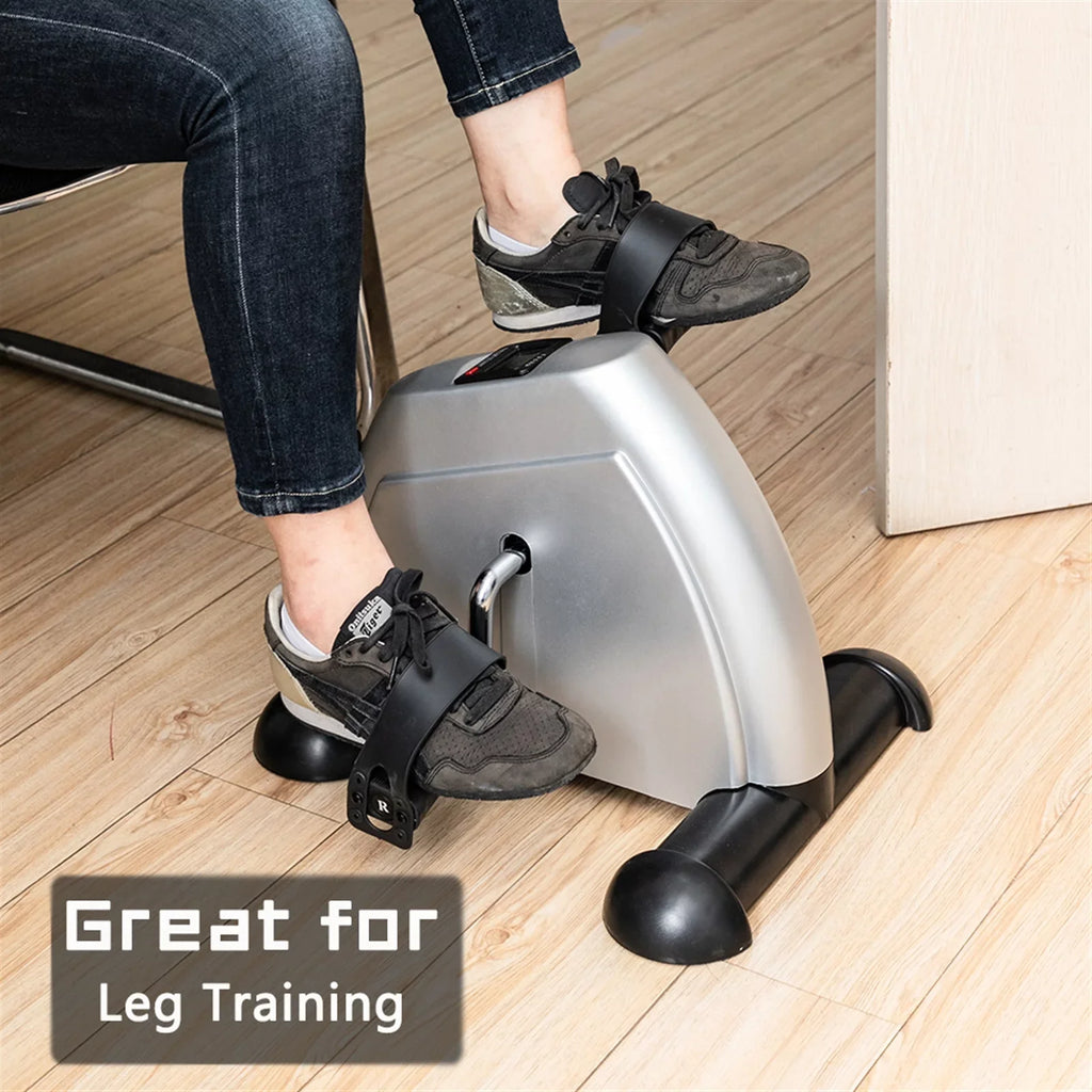 Silver Home and Feet Trainer Hands Use Buyweek W002K Bike Mini Exercise