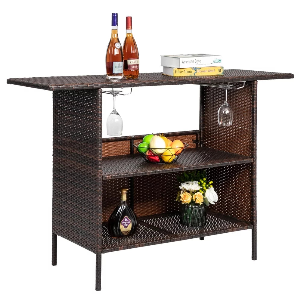 Bar Modern Table Gradient Stylish And Brown Beautiful