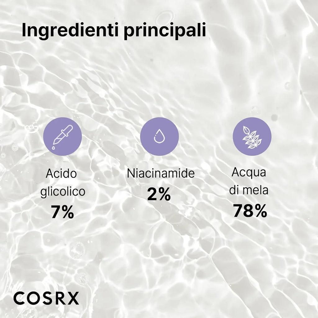 Liquid, AHA 100ml 7 Whitehead Power COSRX