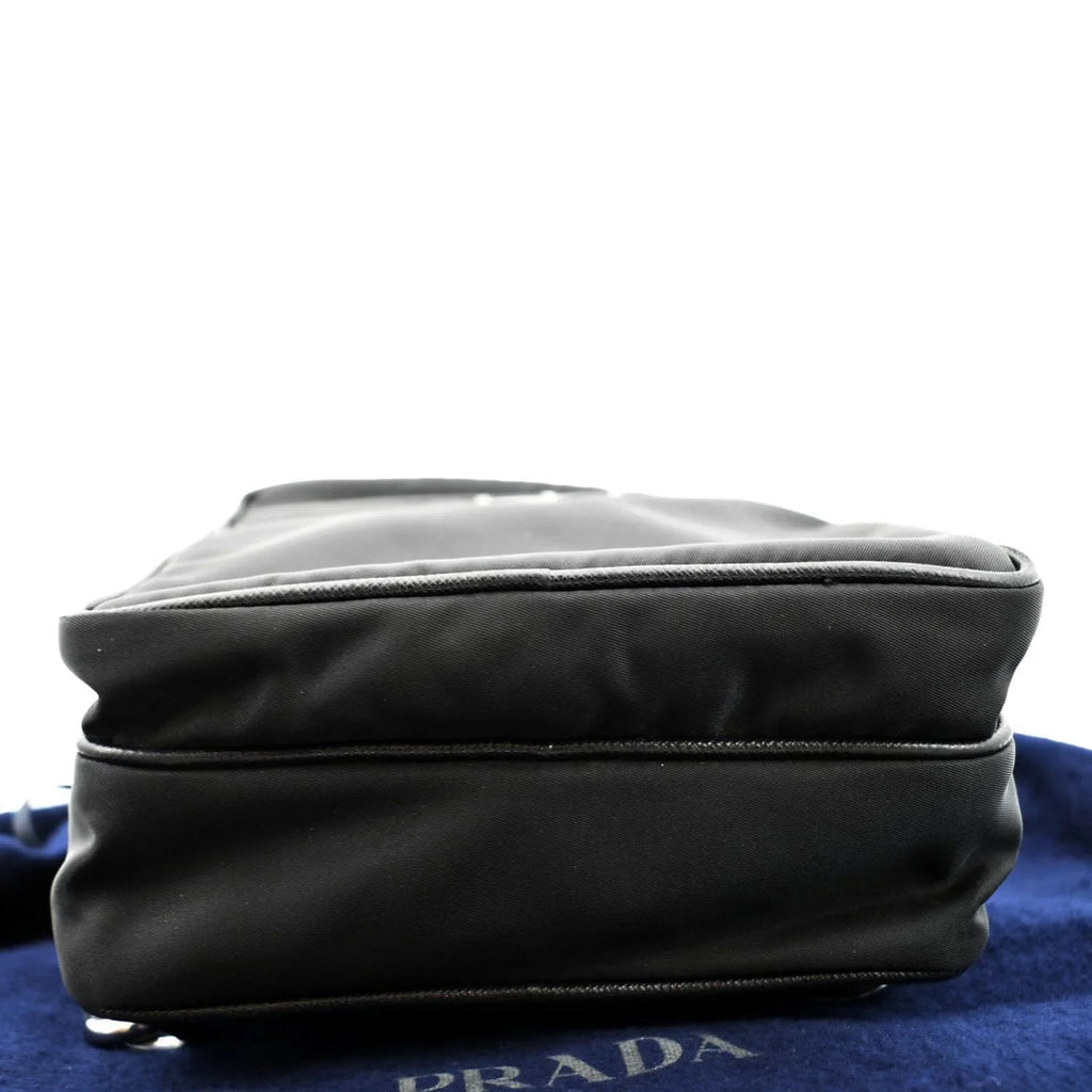 Nylon 2vz026 Backpack PRADA Used Bag Black