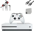 Gaming With Bundle One Xbox Gaming Console BOLT White S + Earbuds Microphone 500GB Pre-Owned Microsoft AXTION