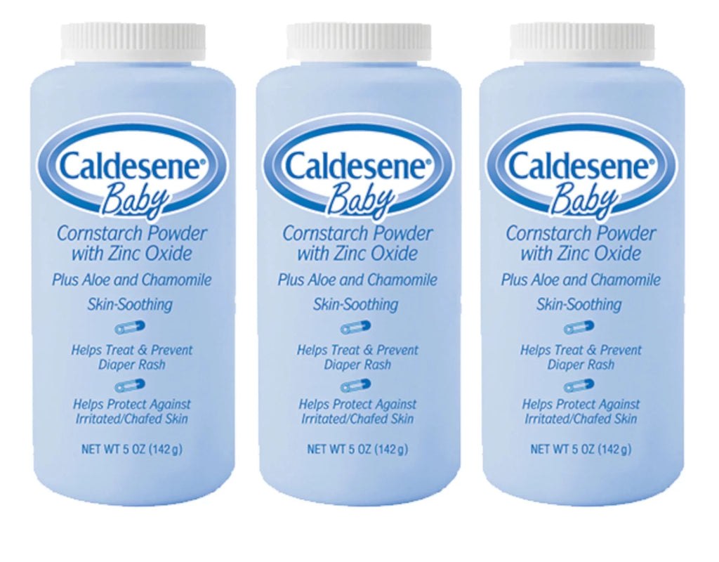 With oz Oxide 5 3 Caldesene Cornstarch Each Powder Pack Zinc Baby