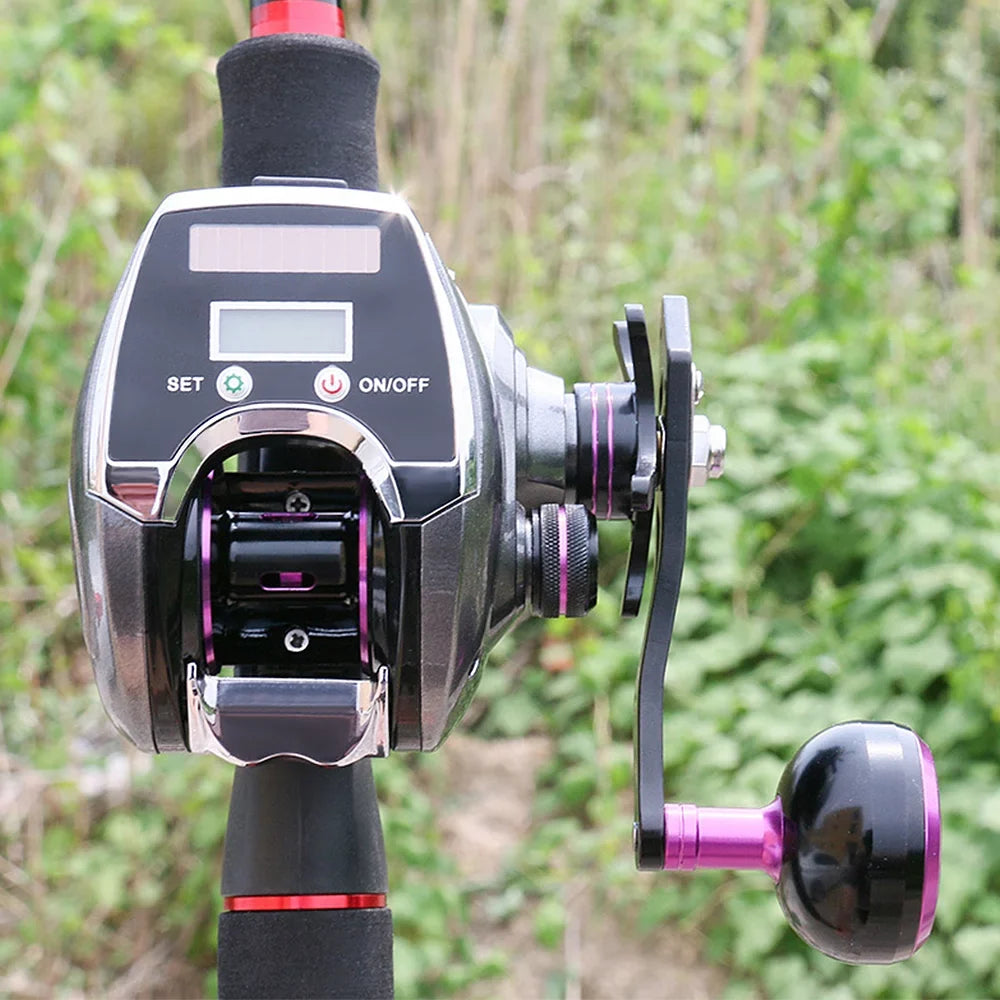 for OWSOO Charging Sun 8.0 Display 1 Digital Reel with System Ratio Speed High Baitcasting Fishing