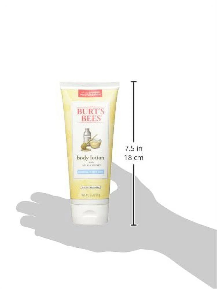 Burt's to Dry for Body Normal Honey, Bees of with & 6 (Pack Oz Lotion Milk 3) Skin