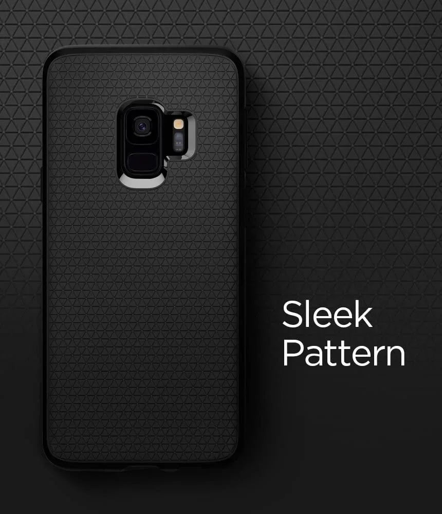Armor S9 (2018) - Galaxy Samsung Spigen Case Matte Designed Liquid Black Air for