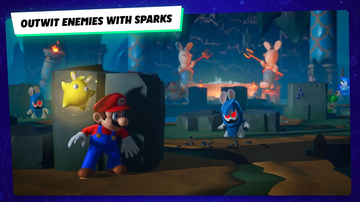 Sparks Ubisoft, Rabbids Mario + Nintendo Switch of Hope,
