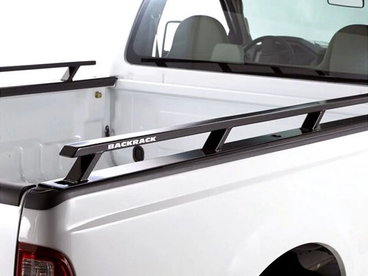 to w/ 6.5' 65509 | 2017-2020 | Compatible Ford F-250/F-350 Bed Black, Standard Drill Rails BACKRACK Side RealTruck by | Bed with use No
