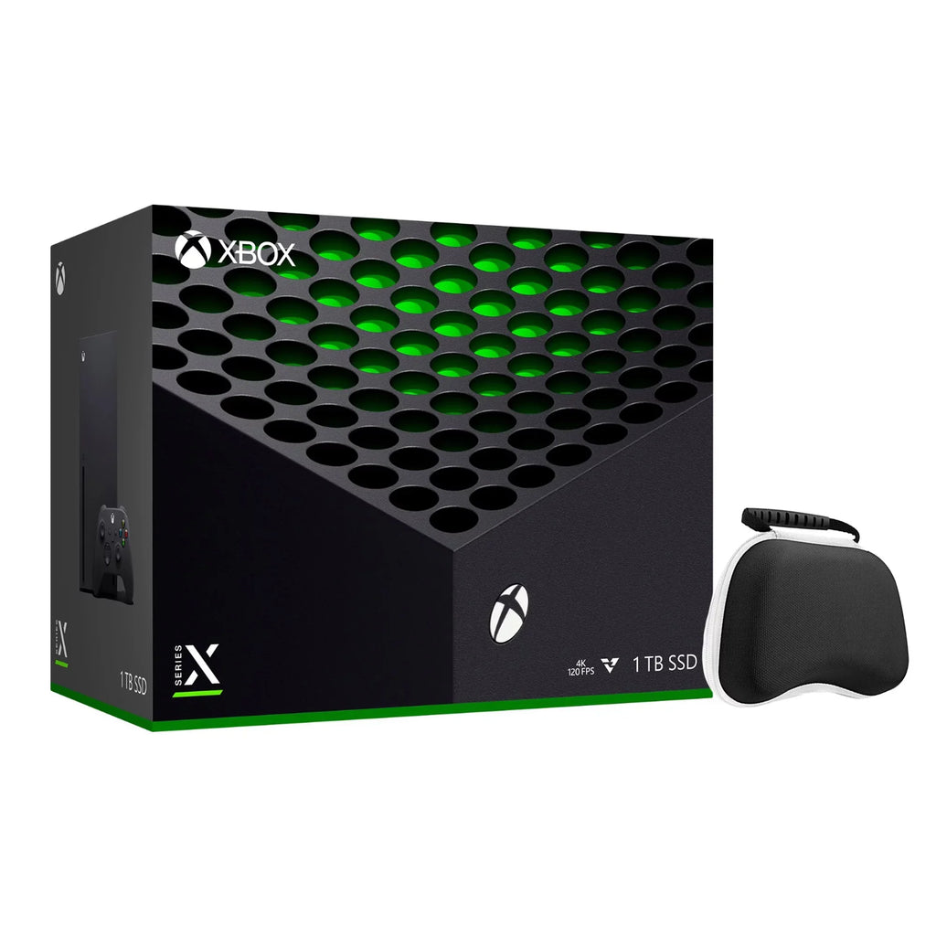 Xbox Black SSD Gaming with X Case Xbox and Series Controller Xbox - Bundle Controller 1TB Console Wireless Flagship X Console