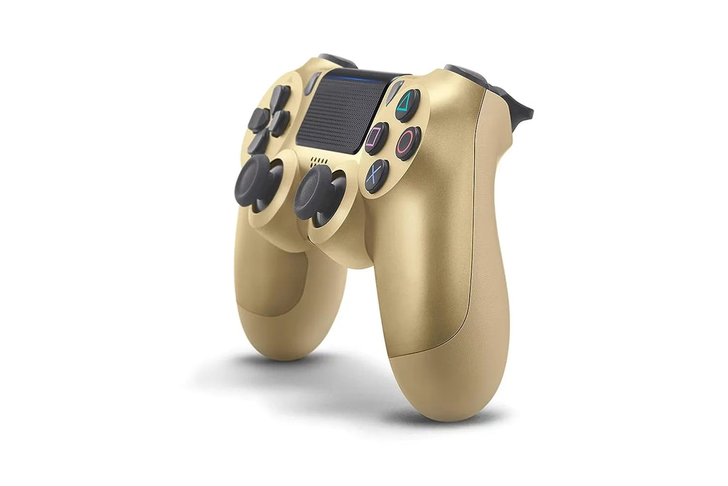 PS4 Gold with Controller - BOLT New Bundle AXTION Blue Wireless Earbuds With DualShock Like