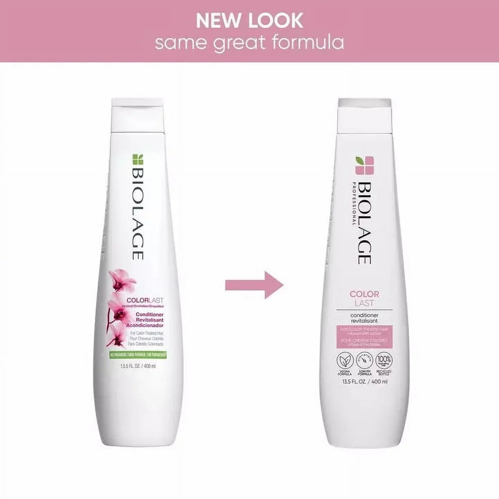 BIOLAGE 2 MATRIX SHAMPOO PACK CONDITIONER COLORLAST & 13.5OZ, OF