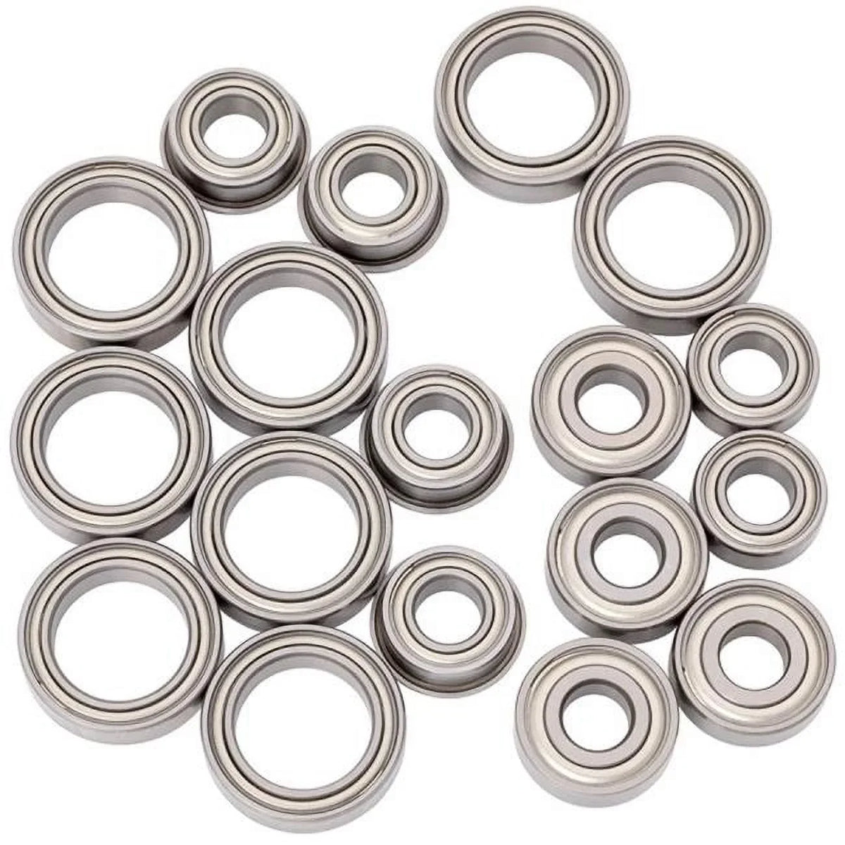 Chrome/Ceramic Racing Bearing Cv2 Set Ball B74.2/74.2D - 1UP450012 Pro 1Up - AE