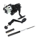 Reel Pole Pocket Mini + Pen Fishing Rod Aluminum