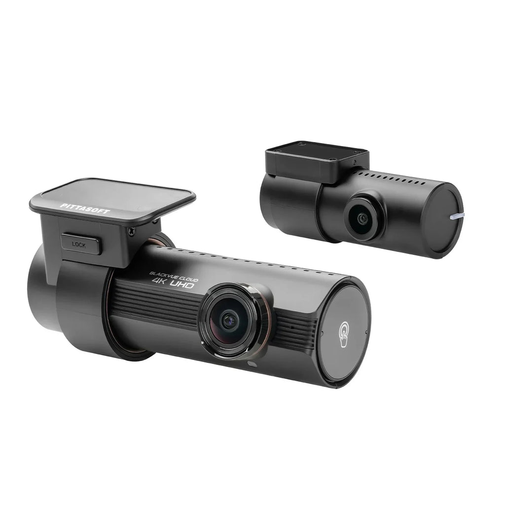 Front | Built-in 64GB LTE UHD Dash via Mode BlackVue 4K Sensor Plus 2 | Cam and STARVIS | Cloud Parking Wi-Fi, DR970X-2CH | Dashcam Rear Module CMOS GPS, and Mobile LTE Optional Hotspot