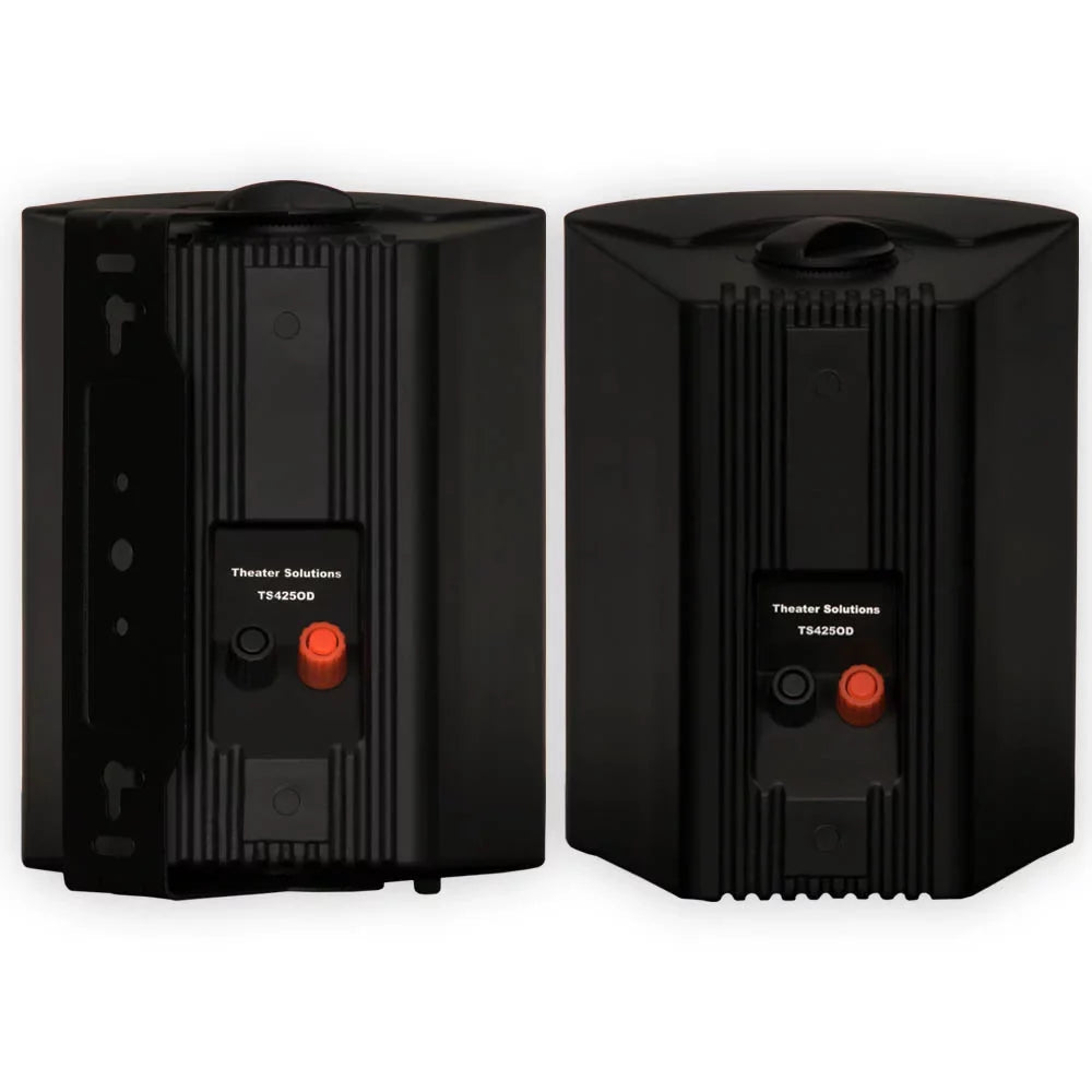 Solutions Outdoor Theater Pair Speaker Bluetooth Black TS425ODB Indoor or Powered