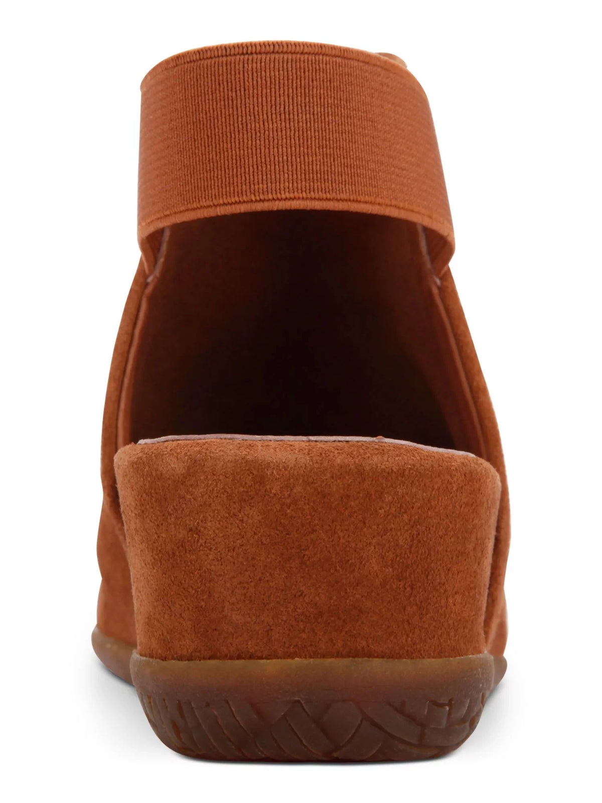 Ankle  Slingback Wedge COLE 9 Slip Leather Toe Shootie Gentle KENNETH Souls M Brown Strap Square GENTLE SOULS Luggage Cushioned On Estu