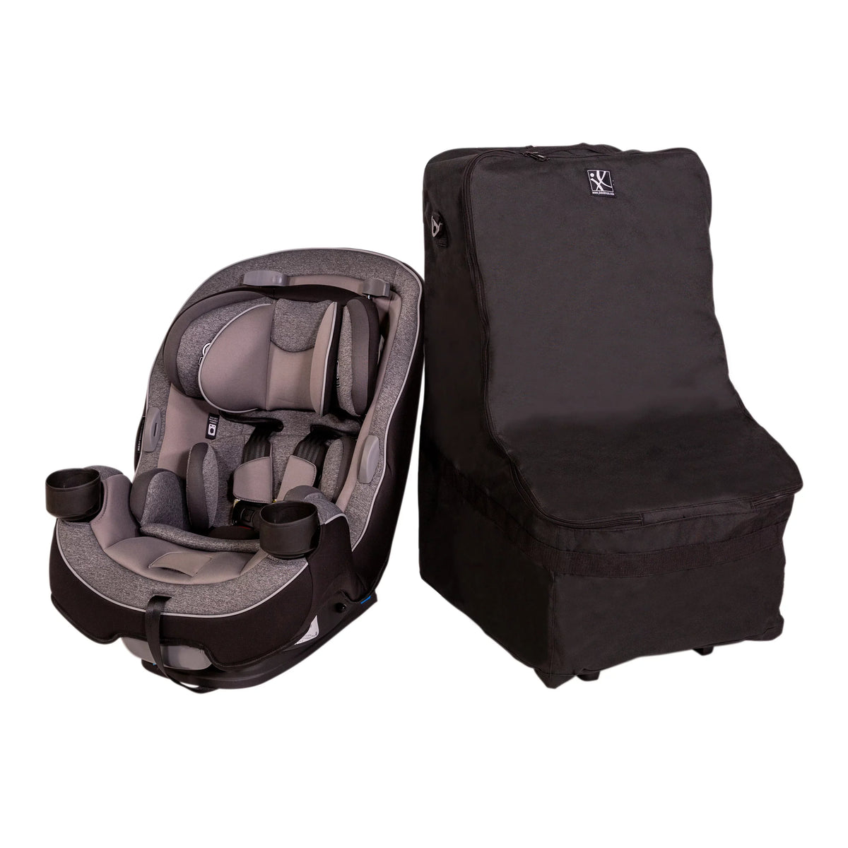 with Travel Black Childress and Seat Bag Carrier J.L. Car Wheels, Wheelie