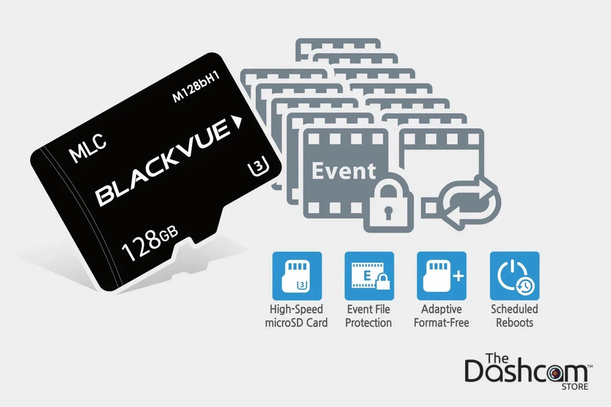 GB Dashcam 4K BlackVue Cloud-Capable WiFi Memory DR900S-1CH Card Lens 128 Single w/ GPS