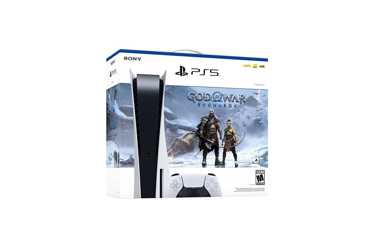 War(COW) Bundle (Disc Ptech Version) Console PlayStation_PS5 Ragnark of God Gaming skin controller with and Sony