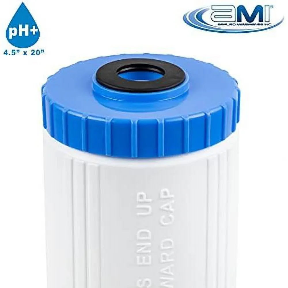 | 20” Ph Cartridge 4.5"X20" Neutralization 20") To Liquid Liquid (4.5" Filter Calcite Alkalinity | Housing Low Filter H-F4220CALCITE Raise INC | Filter Ph Of Filter Fits X