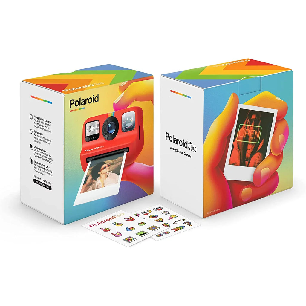 Compatible Instant - with Film (9071) Polaroid Camera Go Only Go Red - Mini Box) Polaroid - (Open