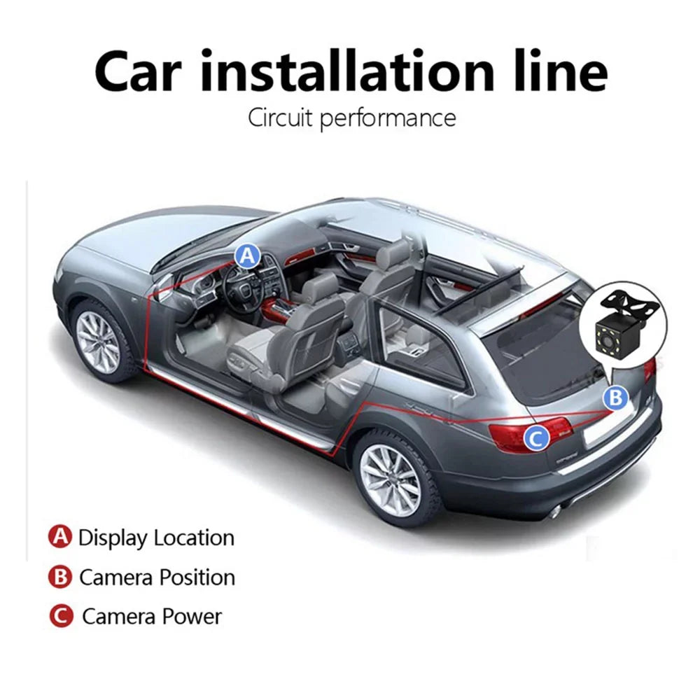 HD Recorder Wide Dashboard Rear,Driving Cam Dash Dash Camera and 170° with Dual Camera Vision Backup Mabozo Cam Front Angle Night Full