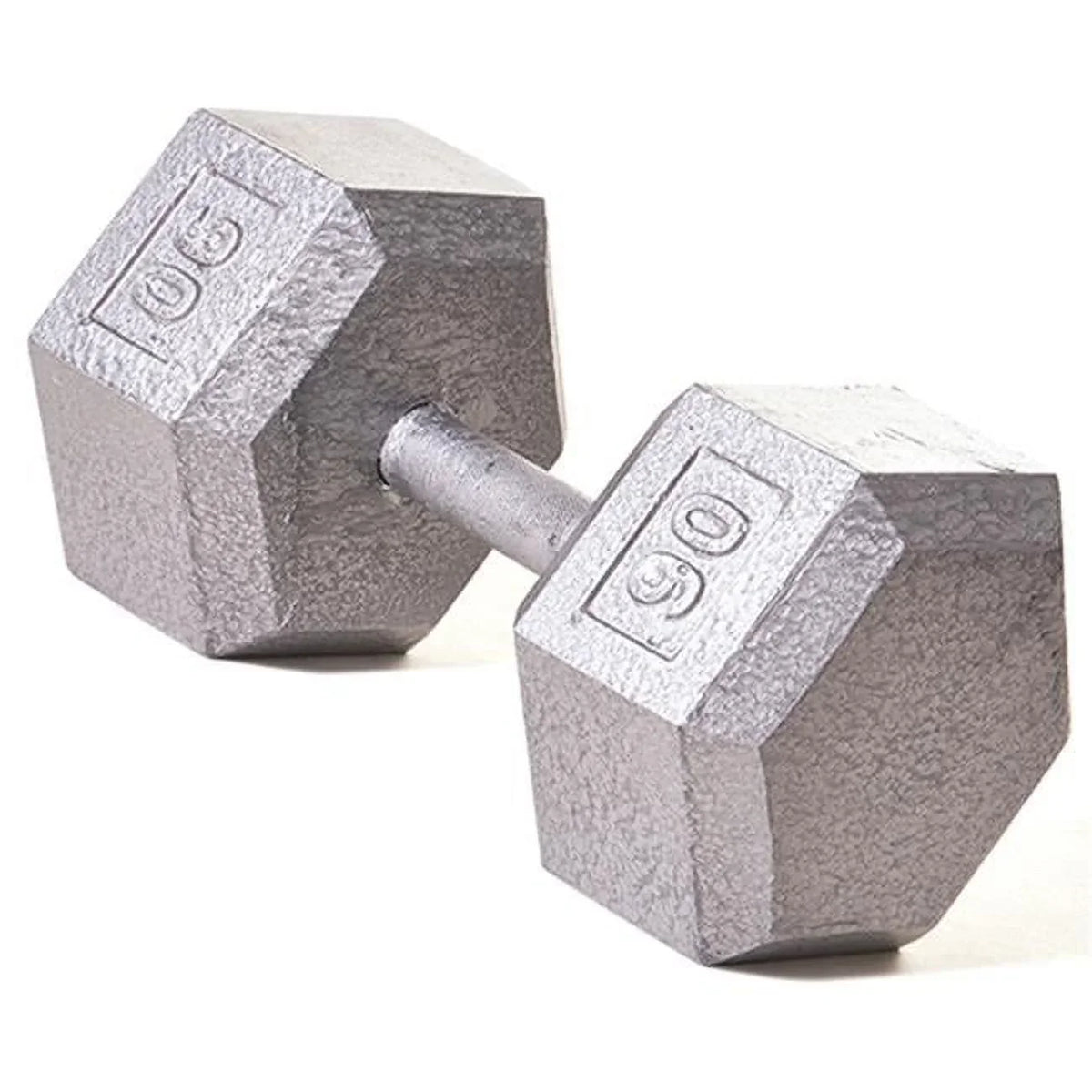 Handle Straight Hex Dumbbell - 90 with lbs
