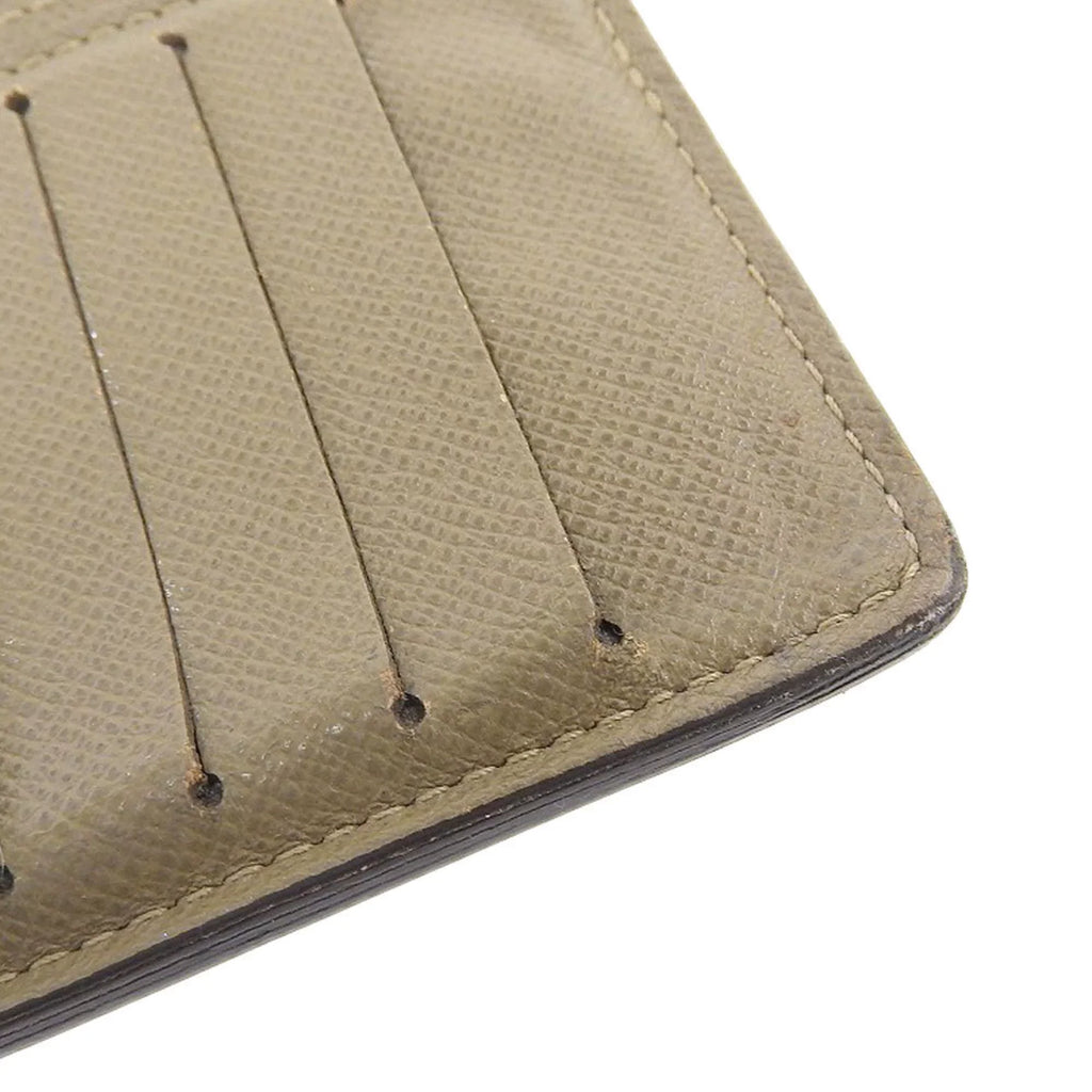 Portefeuille (Good) LOUIS VUITTON Long Brother Louis Pre-Owned M32807 Ural Vuitton Wallet Taiga Bifold
