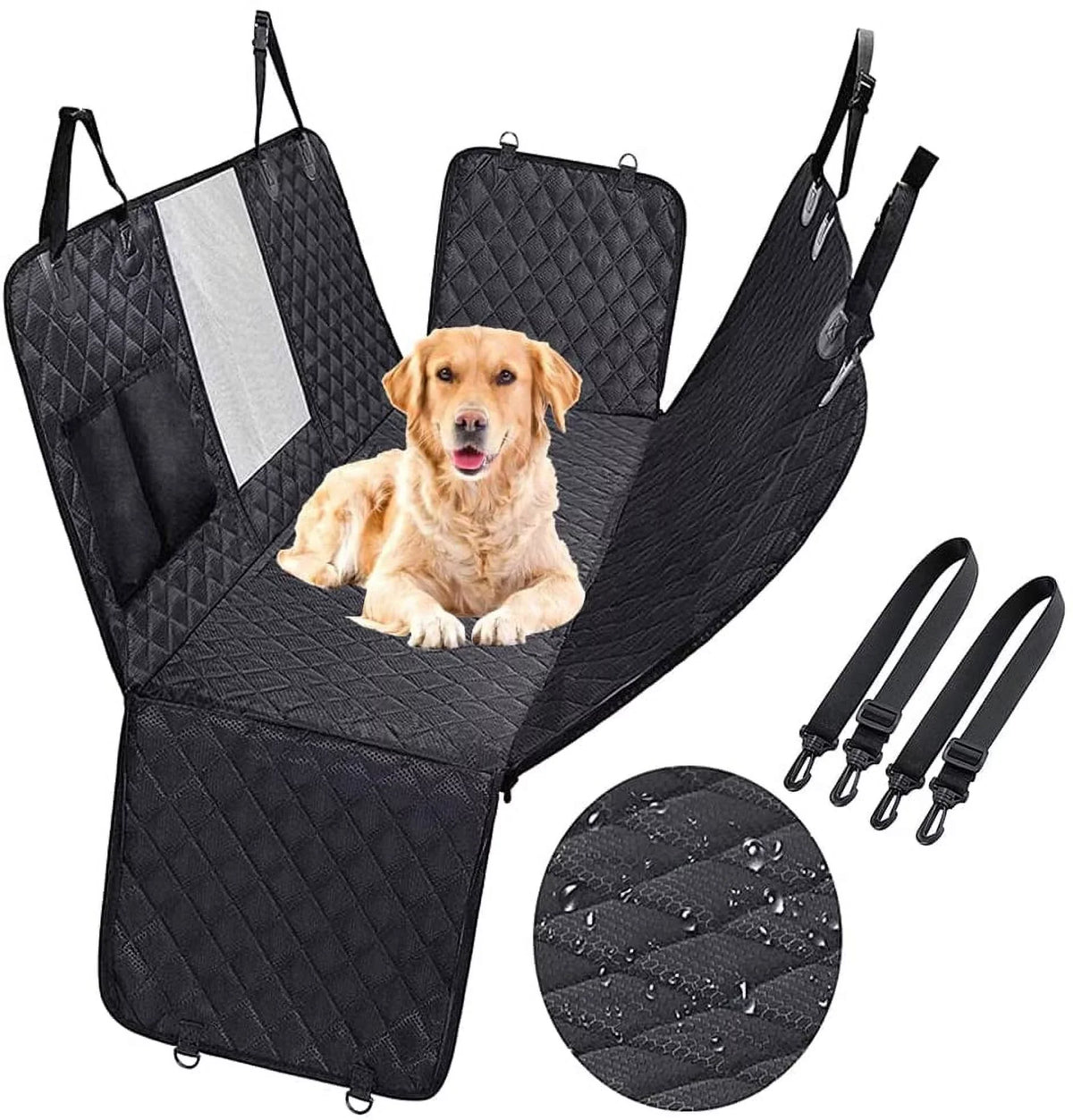 Hammock & Car Back Cars Liquidproof Protection Scratchproof Dogs Dog Seat, with Seat Dog Trucks for Car Cover Dog Window, Mesh SUVs Covers Cover