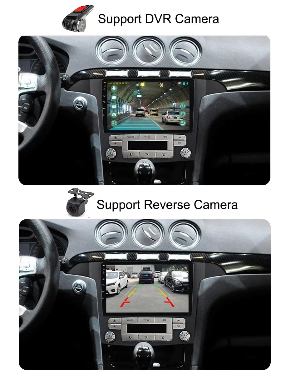2015 Auto Android With Bluetootn Car Max Carplay Car Screen S GPS Ford Android Stereo 32GB 2007 - Radio Navi For S-MAX