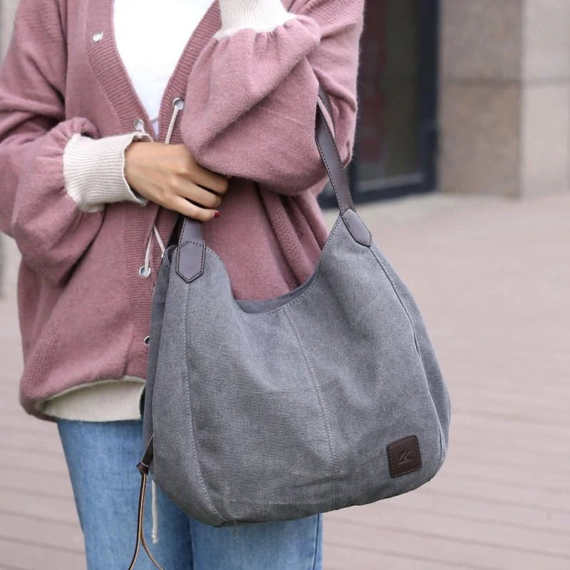 Purses Purse Handbags Totes Hobo Canvas Women Pocket Bags Multi Shoulder