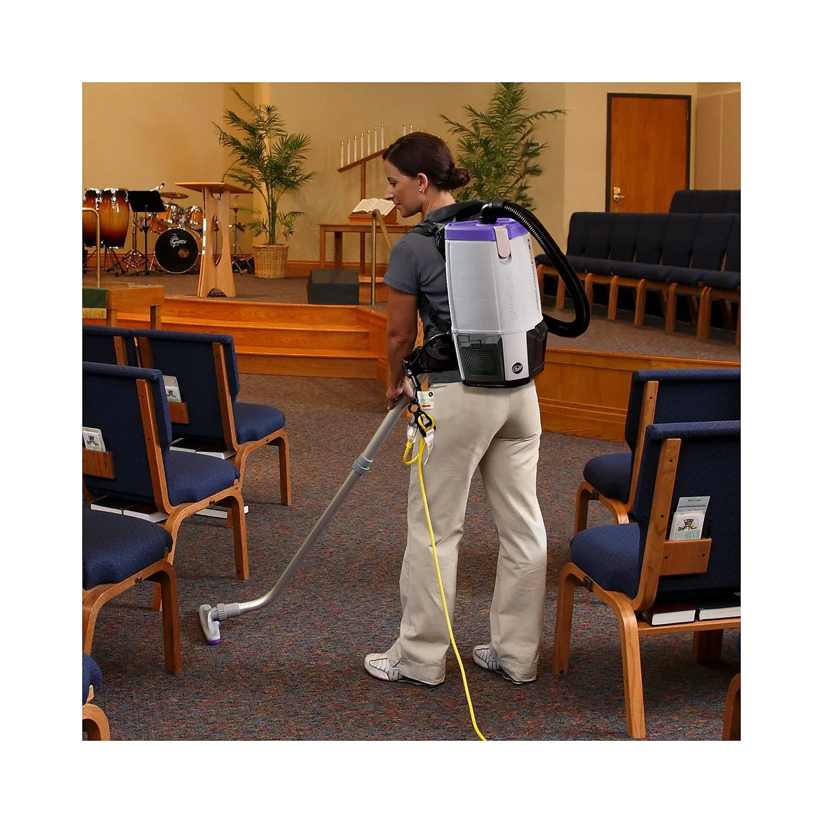Super 6 107308 ProTeam Vacuum Backpack Pro Coach