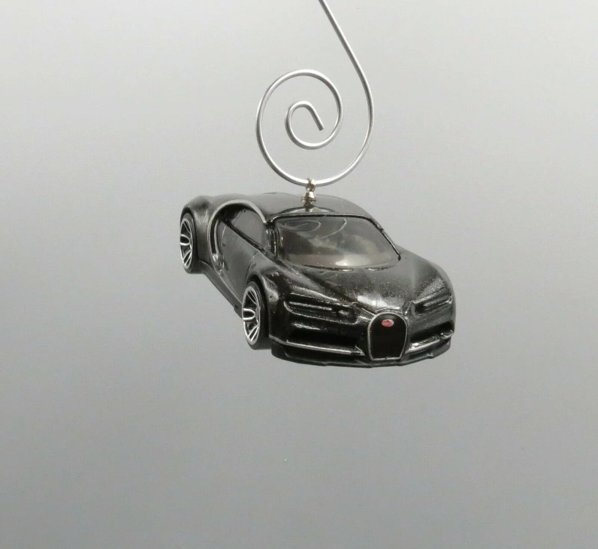 2016 Chiron Christmas Custom Car Ornament Adorno '16 Bugatti Gray Grey