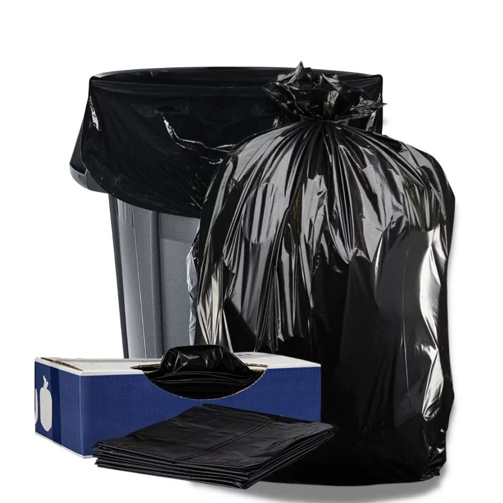 Bags, Contractor 25 Plasticplace 55-60 Black Gallon Count,